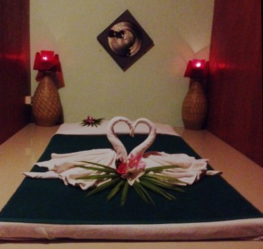 Thai Massage Room for relaxing therapy at Prince Samui men Spa